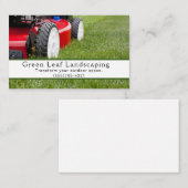 Landscaping Yard Lawn Mower Service Visitekaartje (Voorkant / Achterkant)