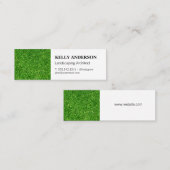 Landscapingarchitect | Gras Mini Visitekaartje (Voorkant / Achterkant)