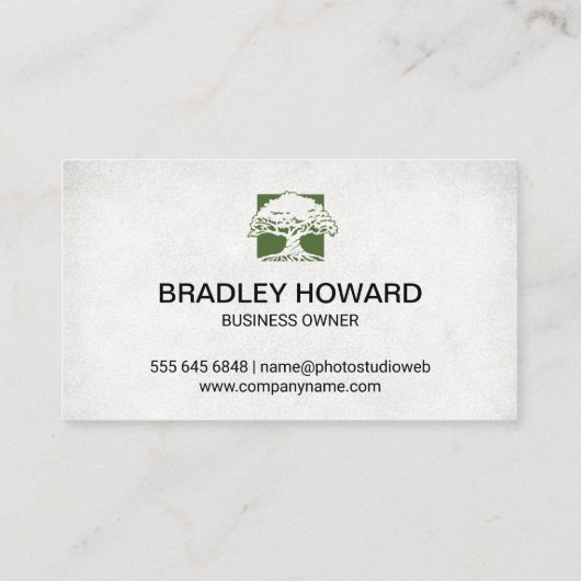 Landscapingarchitect | Grote Logo Visitekaartje (Achterkant)