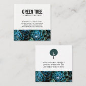 Landscapingarchitectuur | Gardening Vierkante Visitekaartje (Voorkant / Achterkant)