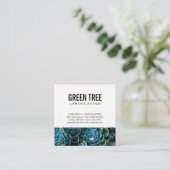 Landscapingarchitectuur | Gardening Vierkante Visitekaartje (Staand voorkant)