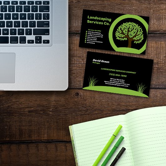 Landscapingbedrijf Visitekaartje