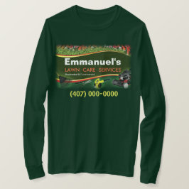 Landscapinggras met lange hoes Shirt voor graszorg