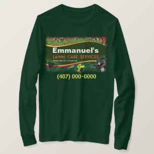 Landscapinggras met lange hoes Shirt voor graszorg