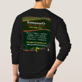 Landscapinggras met lange hoes Shirt voor graszorg (Achterkant)