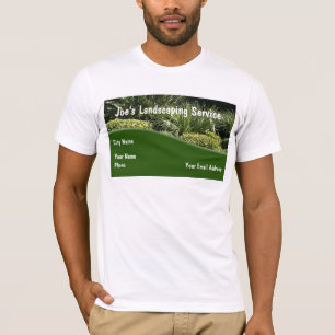 Landscapingservice Sjabloon voor T-shirt ontwerpen