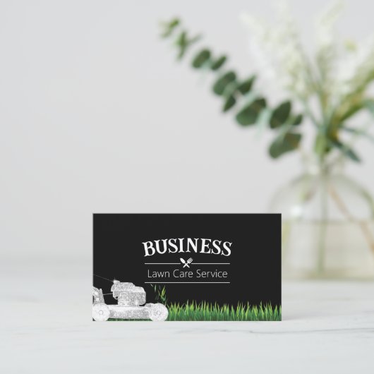 Landscapingservice voor de introductie van moderne visitekaartje (Staand voorkant)