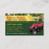 Landscapingsjabloon voor een startpakket voor zorg visitekaartje (Achterkant)