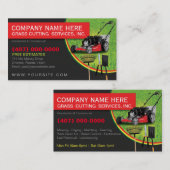 Landscapingsjabloon voor een startpakket voor zorg visitekaartje (Voorkant / Achterkant)