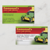 Landscapingsjabloon voor een startpakket voor zorg visitekaartje (Voorkant / Achterkant)