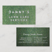 Landscapingsjabloon voor een startpakket voor zorg visitekaartje (Voorkant / Achterkant)