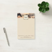 Landscène met monogram post-it® notes (Kantoor)