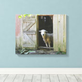 Landschaap Canvas Afdruk (Insitu (Houten vloer))
