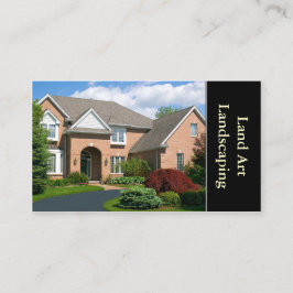 Landschaar of landschapsontwerp visitekaartje