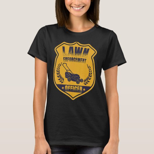 Landschafer Gardening Gras T-shirt (Voorkant)