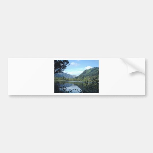 Landschaft, Glendalough Bumpersticker (Voorkant)