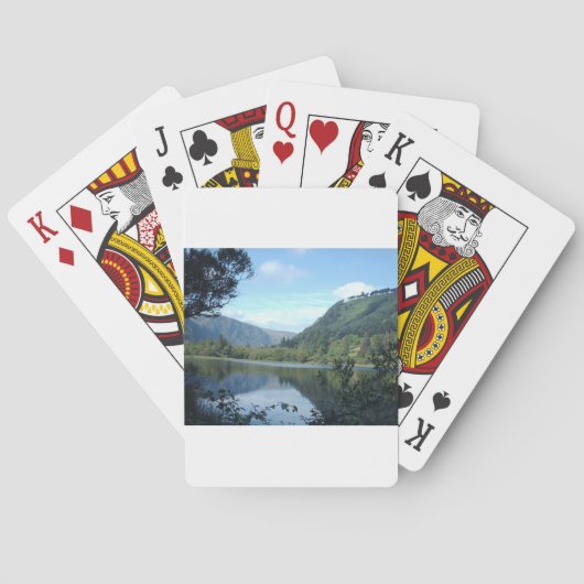 Landschaft, Glendalough Pokerkaarten (Achterkant)