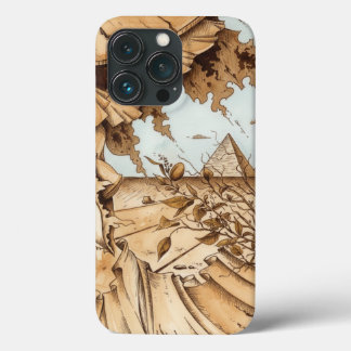 Landschaft mit Pyramide Case-Mate iPhone Case