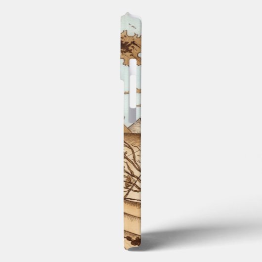 Landschaft mit Pyramide Case-Mate iPhone Case (Achterkant / Links)