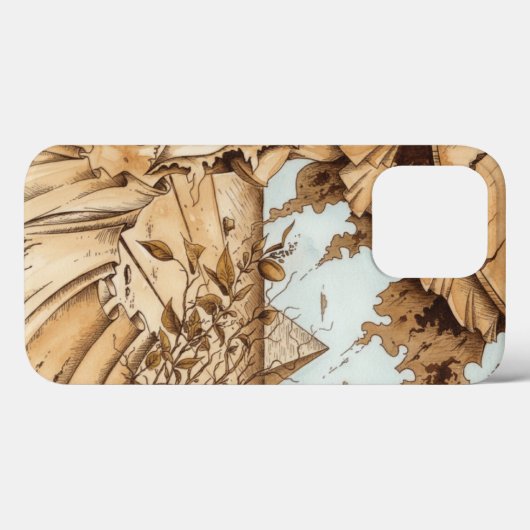 Landschaft mit Pyramide Case-Mate iPhone Case (Achterkant (horizontaal))