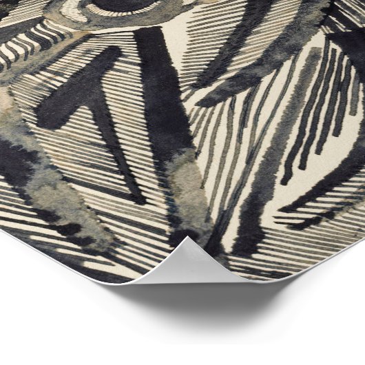 Landschaft | Otto Freundlich Poster (Hoek)