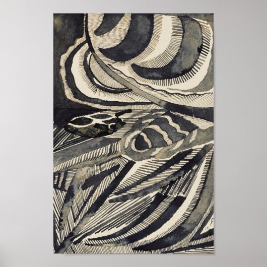 Landschaft | Otto Freundlich Poster (Voorkant)