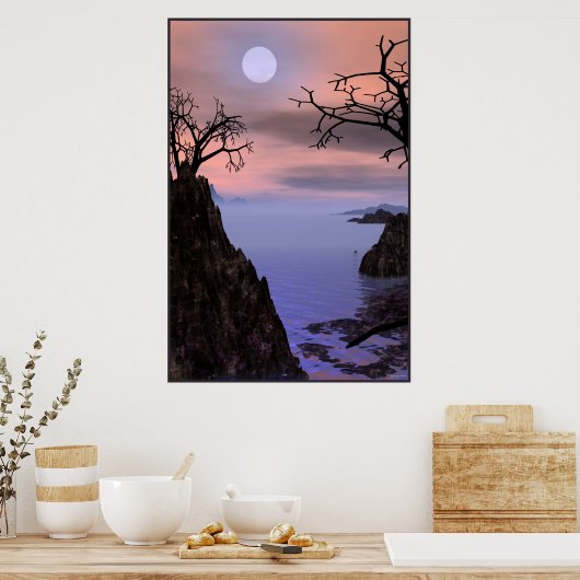 Landschap 12-218-4 poster (Keuken)