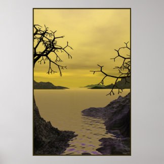 Landschap 12-219-3 poster