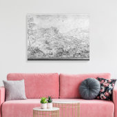 Landschap, 1553 canvas afdruk (Insitu (Woonkamer))
