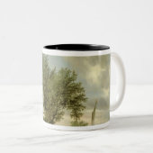 Landschap, 1645 tweekleurige koffiemok (Voorkant rechts)