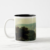Landschap, 1697 tweekleurige koffiemok (Links)