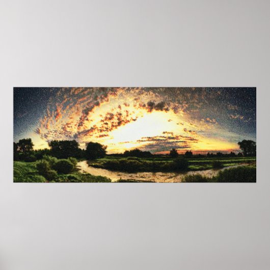 Landschap 16 cmyk poster (Voorkant)