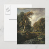 Landschap, 1850 briefkaart (Voorkant / Achterkant)