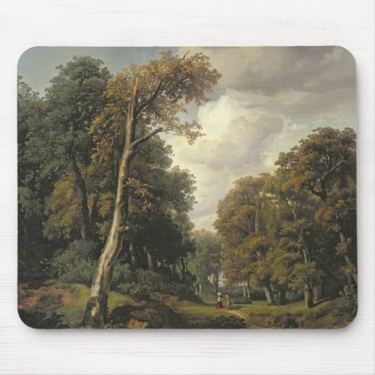Landschap, 1850 muismat (Voorkant)