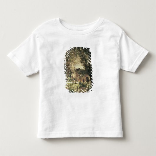 Landschap 2 kinder shirts (Voorkant)