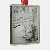 Landschap 2 metalen ornament (Rechts)