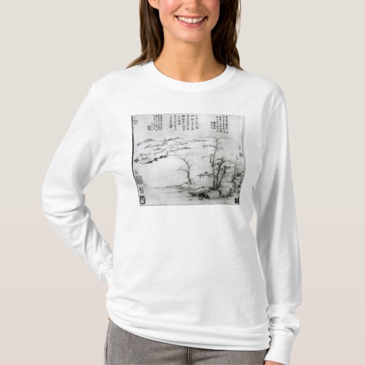 Landschap 2 t-shirt (Voorkant)