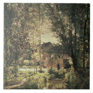 Landschap 2 tegeltje