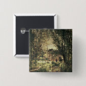 Landschap 2 vierkante button 5,1 cm (Voorkant /achterkant)