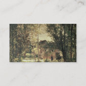 Landschap 2 visitekaartje (Achterkant)