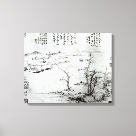 Landschap 3 canvas afdruk (Voorkant)