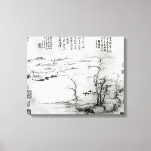 Landschap 3 canvas afdruk