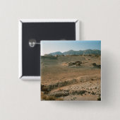 Landschap 3 vierkante button 5,1 cm (Voorkant /achterkant)