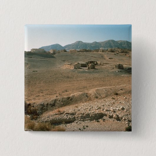 Landschap 3 vierkante button 5,1 cm (Voorkant)