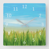 Landschap 465 vierkante klok (Voorkant)