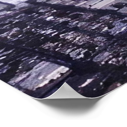 Landschap #9 poster (Hoek)