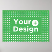 Landschap - Aangepast matte Poster - PawEditor (Voorkant)