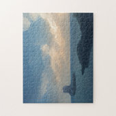 Landschap aangepaste foto-puzzel legpuzzel (Verticaal)