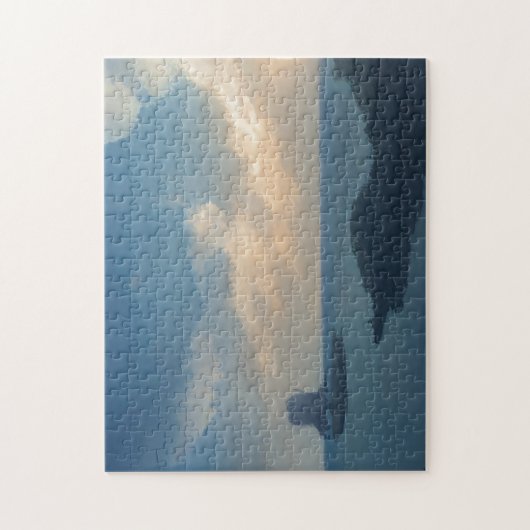 Landschap aangepaste foto-puzzel legpuzzel (Verticaal)