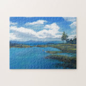 Landschap aangepaste foto-puzzel legpuzzel (Horizontaal)